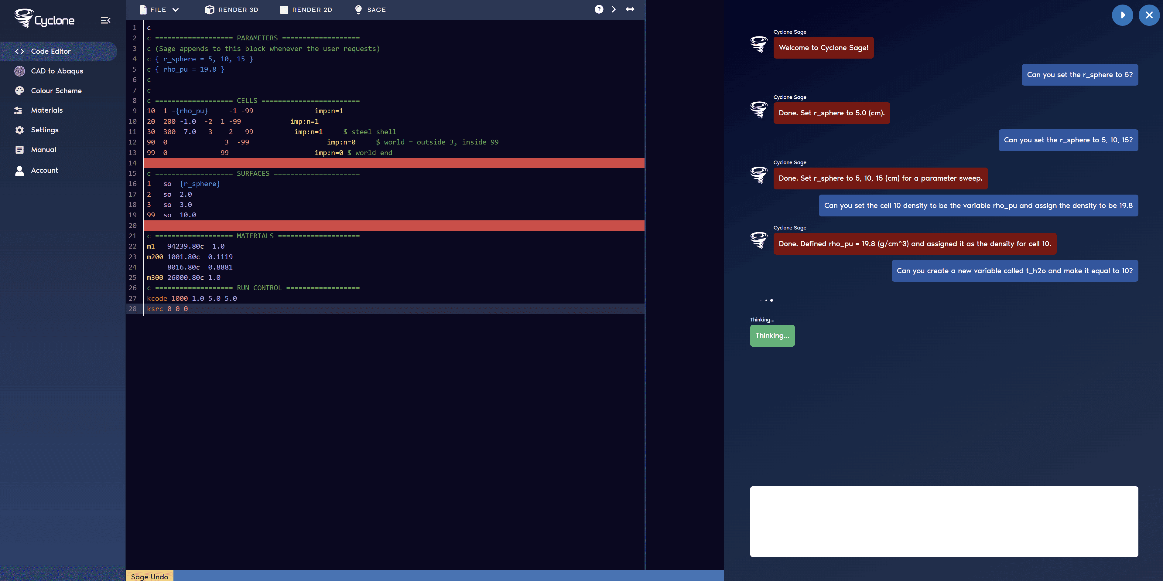 Cyclone Sage at ANS NCSD 2025!